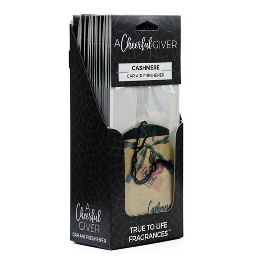 Car Air Freshener (16/box) - Cashmere
