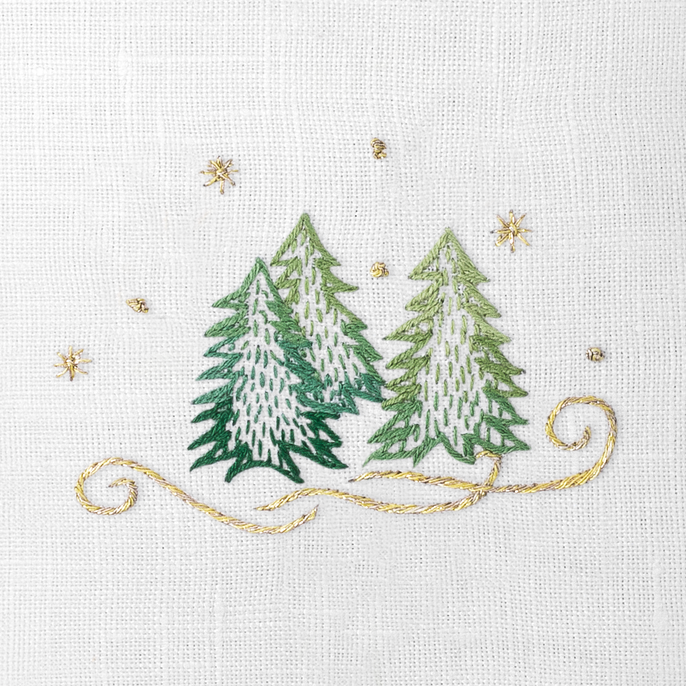 Pine Trees Lavender-Filled Linen Sachet - *SALE*