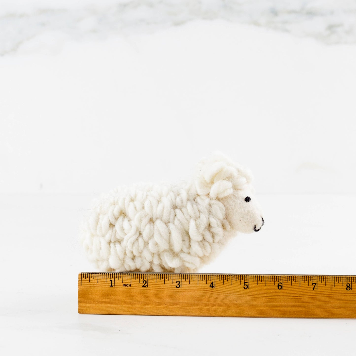 Toys - Sheep - Wool White - Small or Large: Large