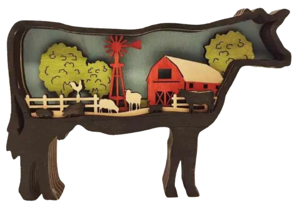 Farm Cow: Shelf Sitter