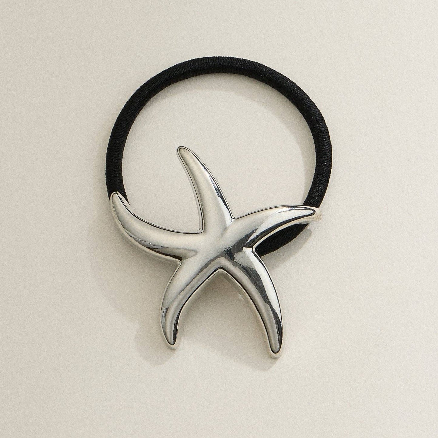 Metallic Starfish Hair Tie: GD / ONE / 5DH88023
