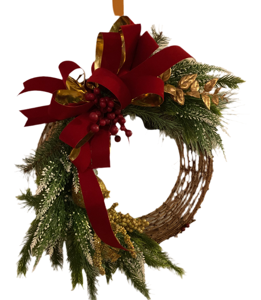 Christmas Grapevine Wreath