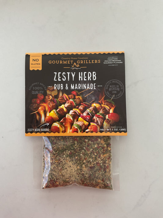 Gourmet Grillers Zesty Herb Rub & Marinade