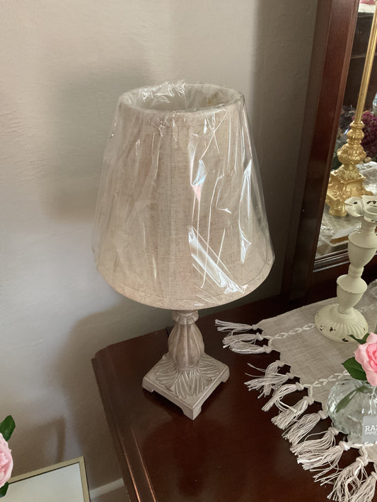 Regency Hill Cali Beige Candlestick Accent Table Lamps