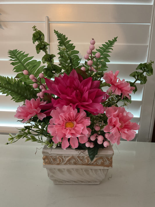Rectangular Pink Arrangement
