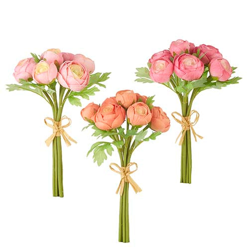 Soft Touch Ranunculus Bundle - 11"