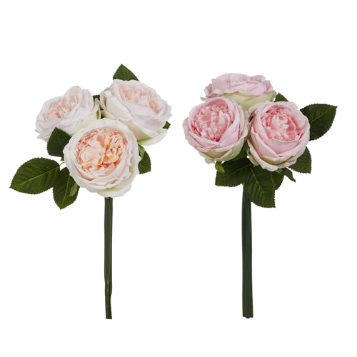 Real Touch English Rose Bundle - 12"