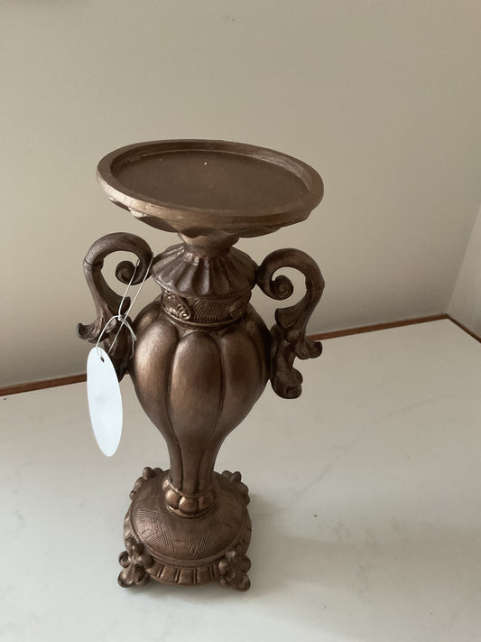 Bronze Candle Holder