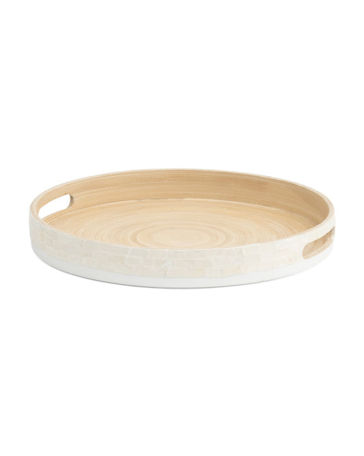 Small Capiz tray