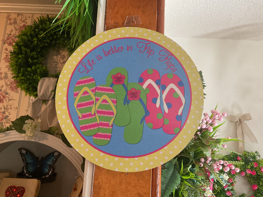Flip Flop Sign