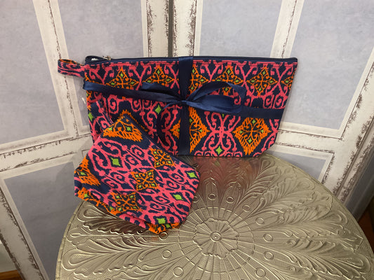 Large Pink and Orange Bags