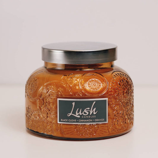 Lush Candle (20oz.) –Black Clove Cinnamon Orange