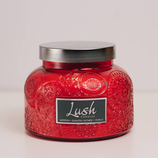 Lush Candle (20oz.) - Saffron Sumatra Nutmeg Vanilla