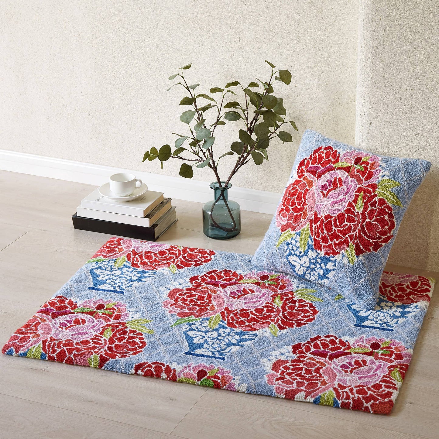 Chinoiserie Hook Pillow - Suzanne Nicoll