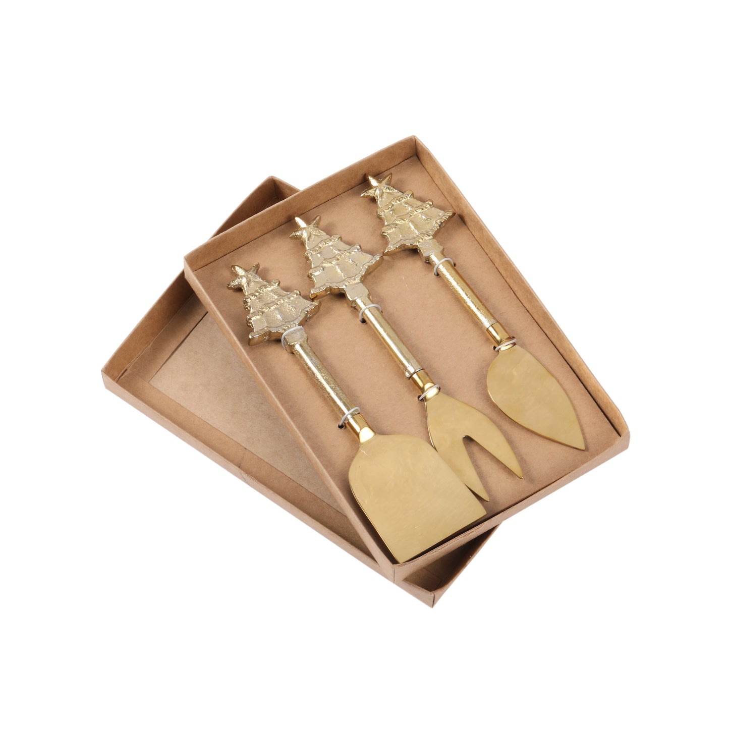 Gold Tree Cheese Server  Set