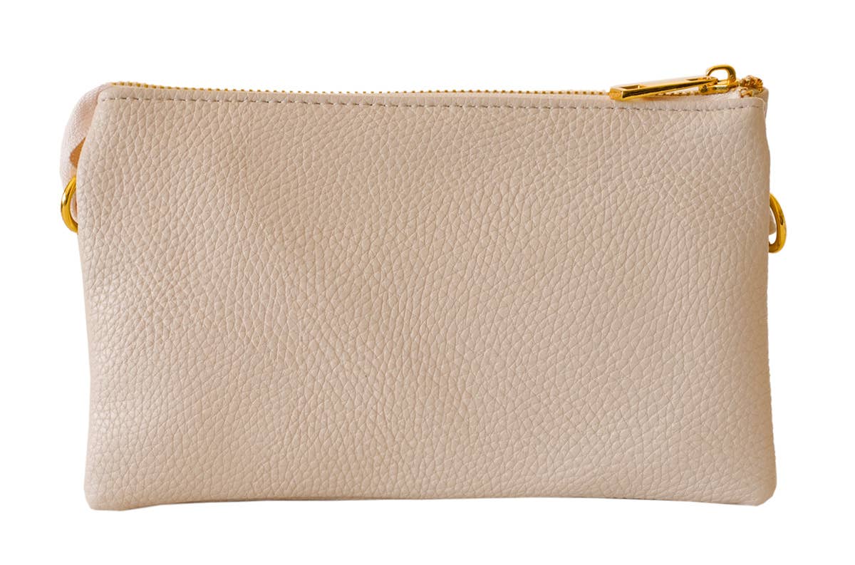 Stylish Lightweight Crossbody Organizer Bag: Camel
