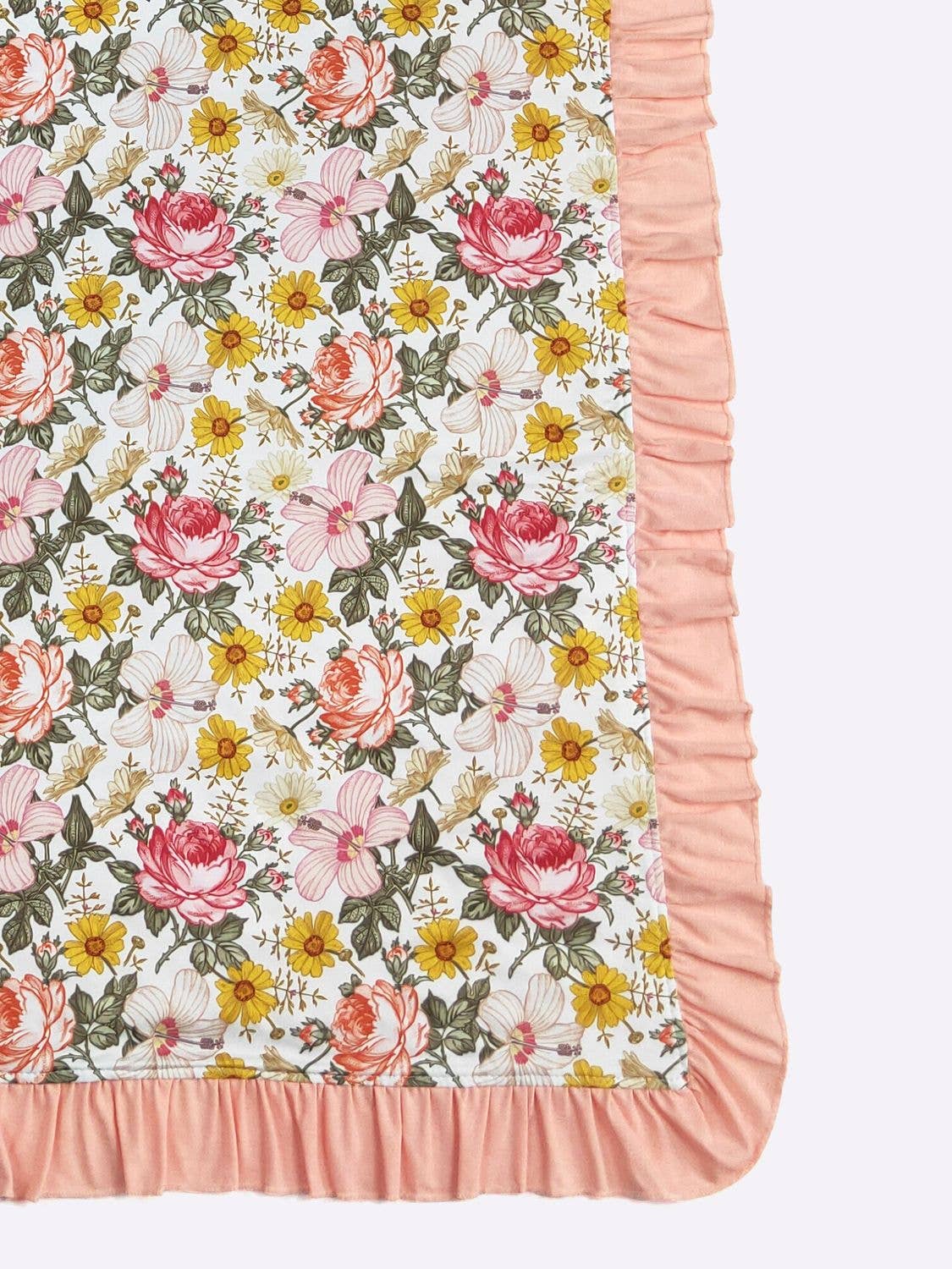 Rustic Floral Blanket
