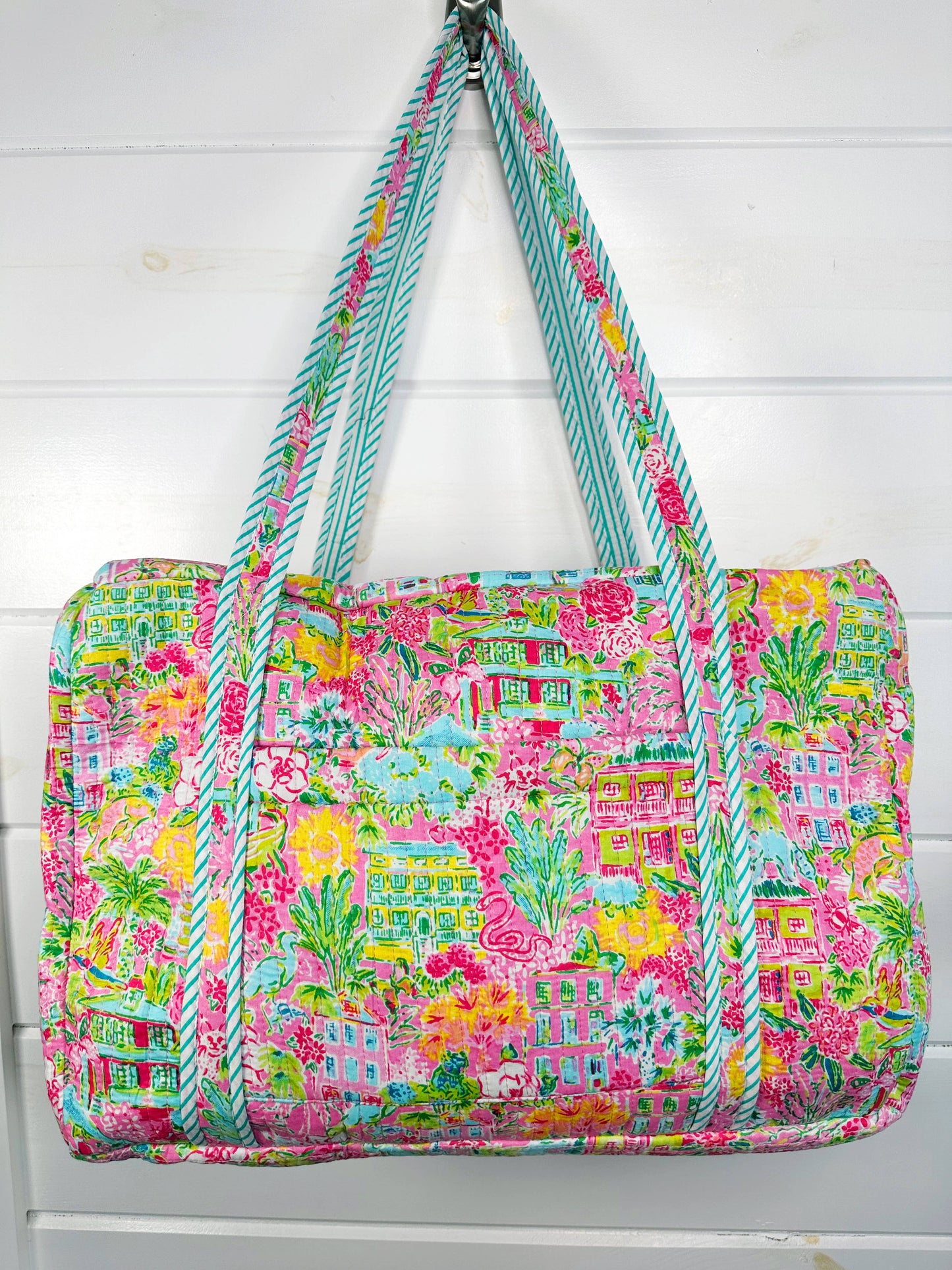 Quilted Duffle Bag | Weekender Travel Bags | Southern Town