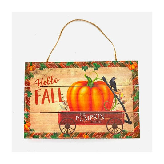 Hello Fall Sign
