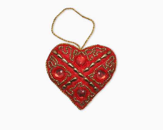 Red Heart Ornament