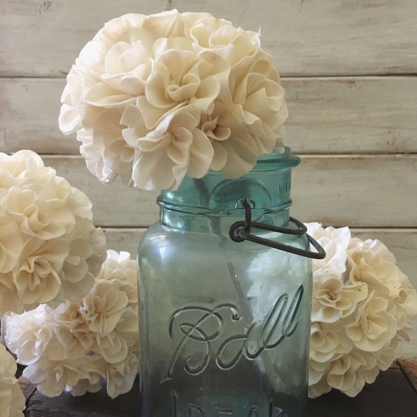 Handmade Sola Wood Artificial Flowers