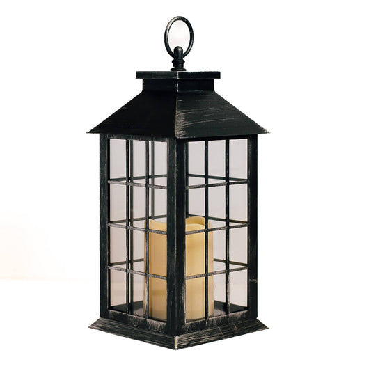 Silver LED Lantern