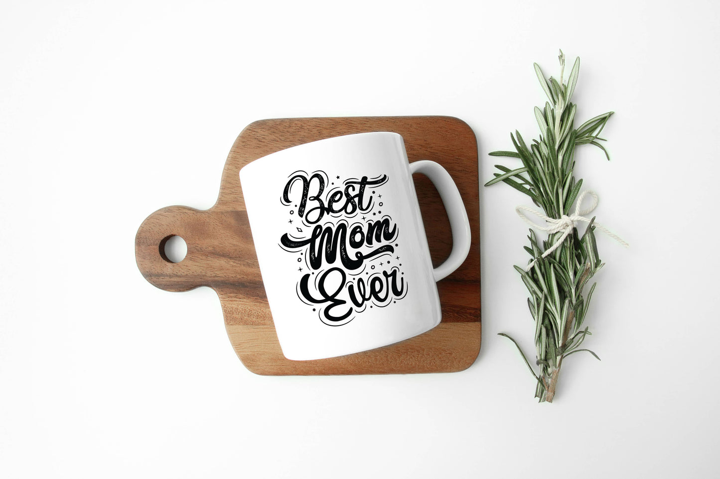 Best Mom Ever Mug, Funny Parent Mug, Bold Script Coffee Cup: 11 oz