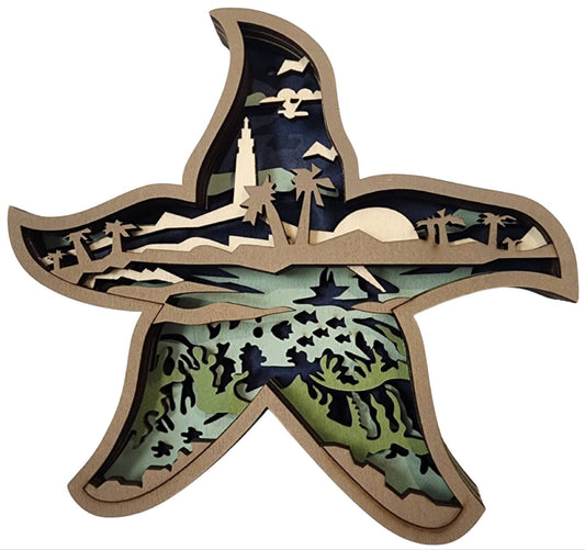 Grey Starfish: Shelf Sitter