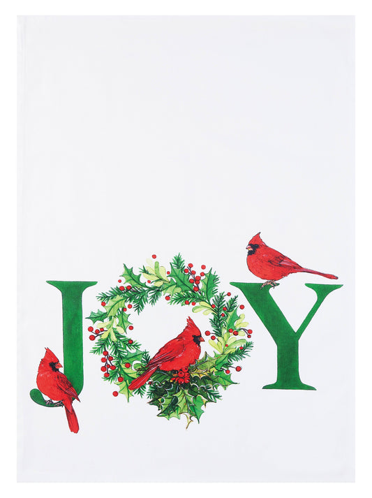 Cardinal Joy Kitchen Towel - Sally Eckman Roberts