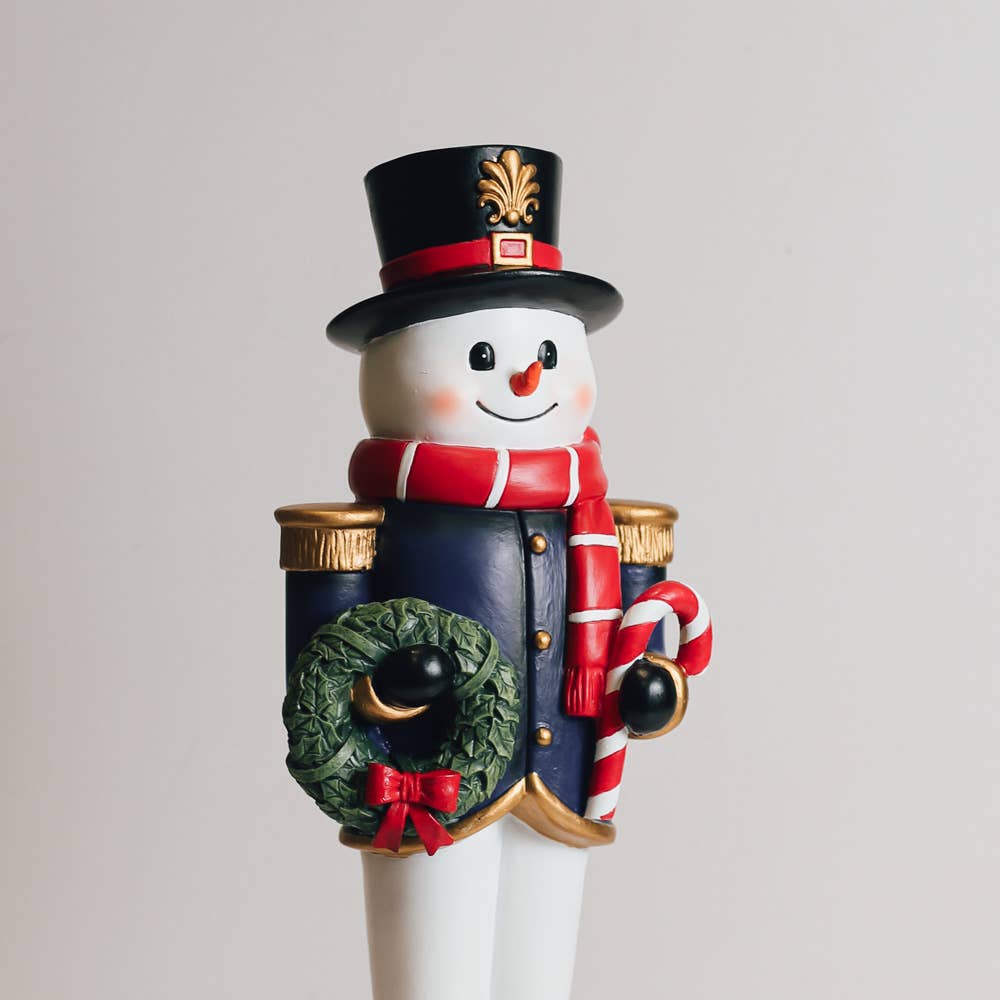Standing Snowman Wreath