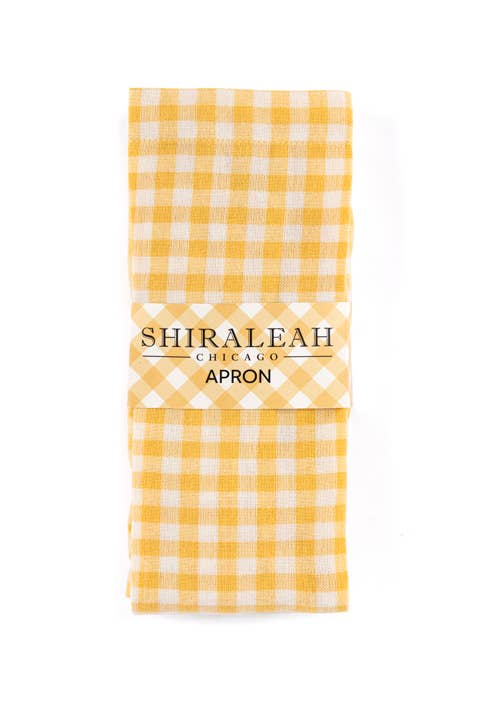 GINA APRON: Yellow