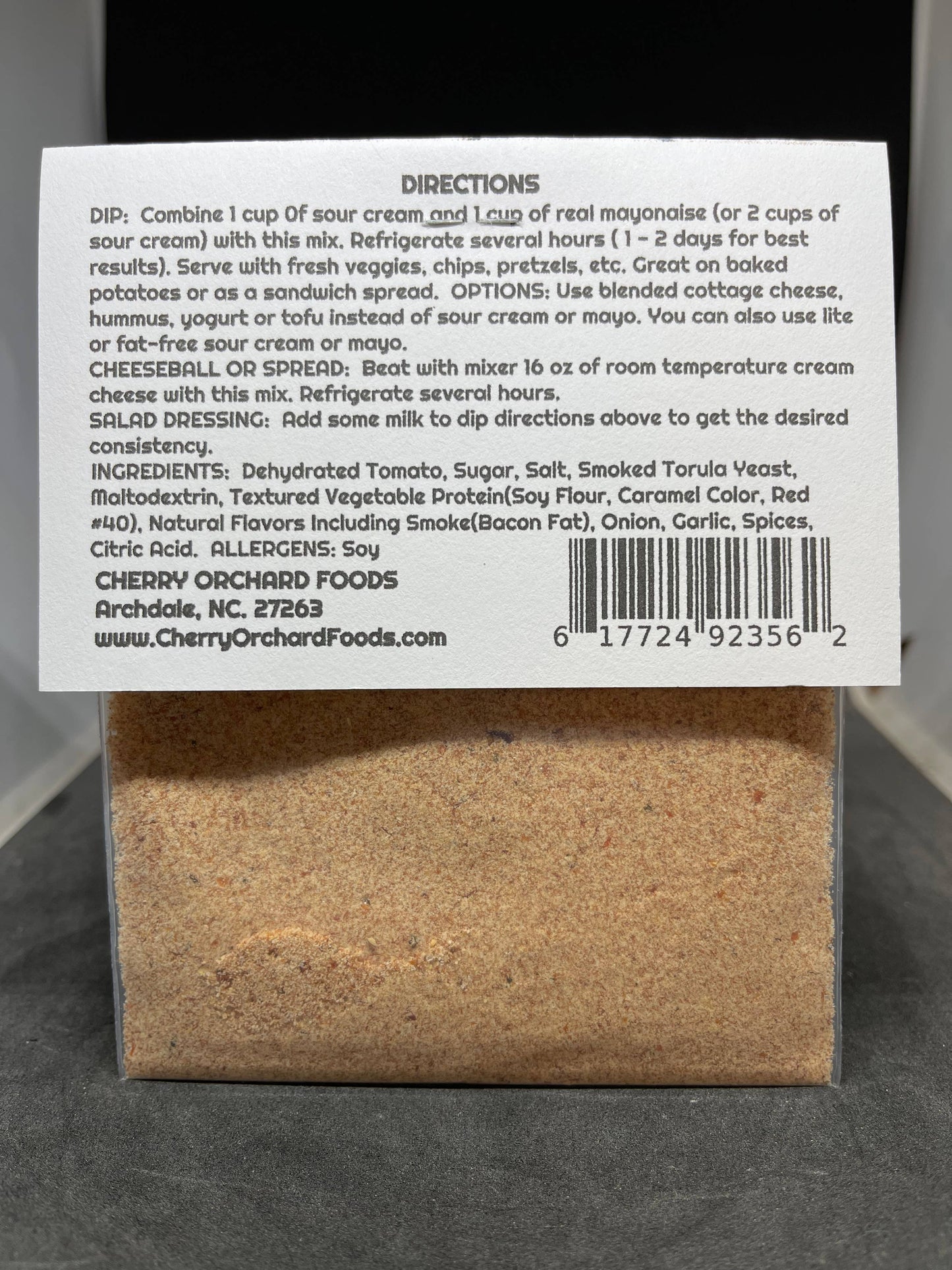 Dip Mixes (Original Packaging): Cheddar Bacon Ranch