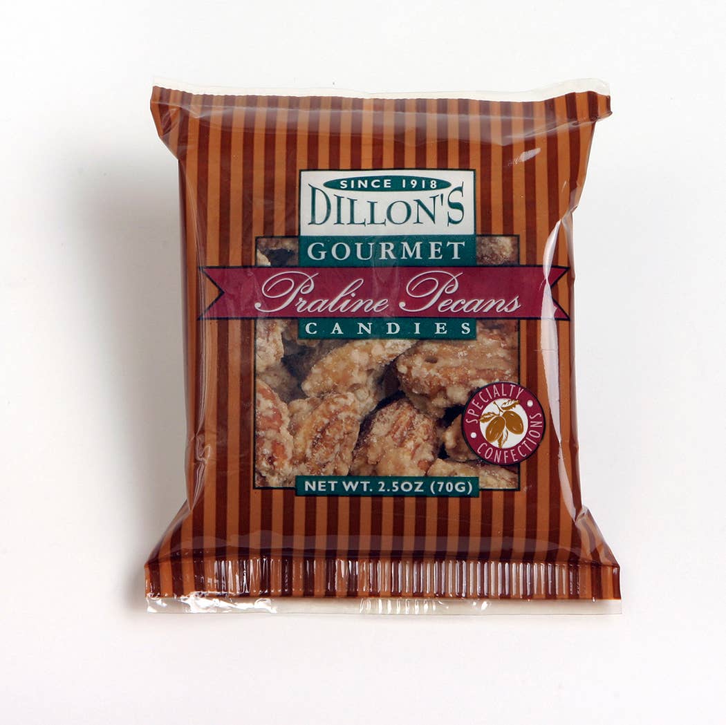 Praline Pecans, 2.5 oz Snack